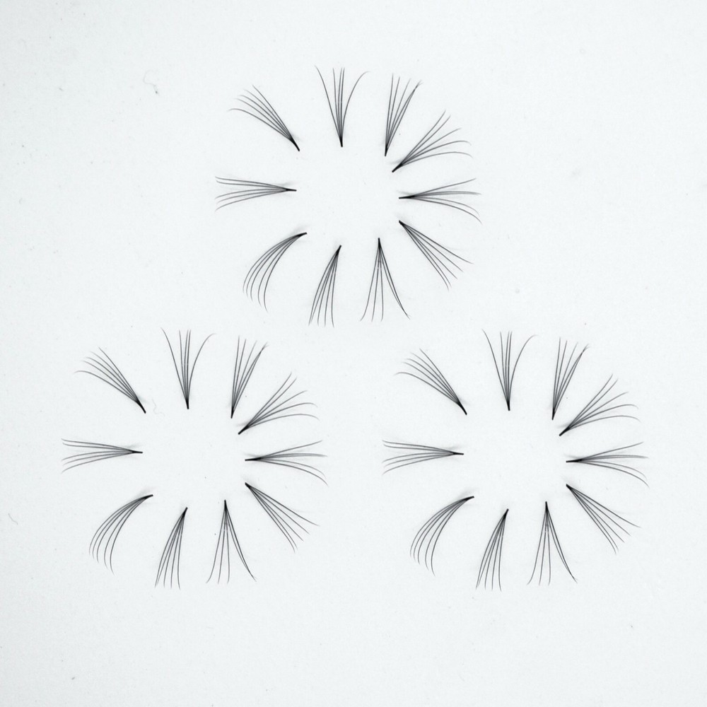 Mixed 5D Lashes. 1000 Premade Volume Fans. Eyelash extensions, Handmade!