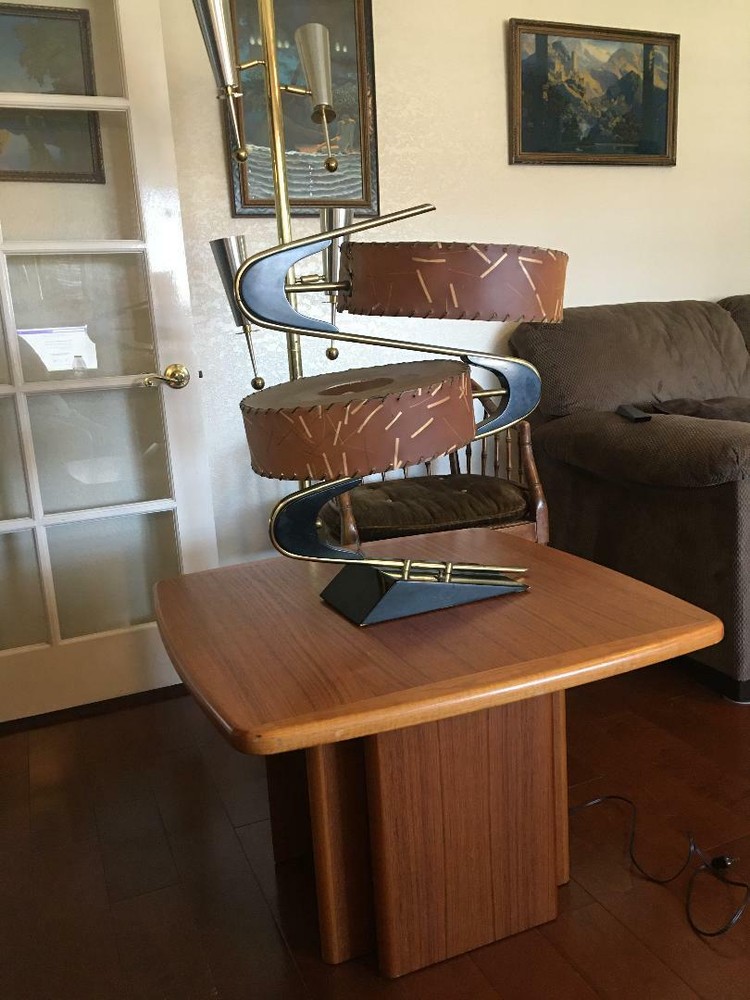 Danish Modern Mid Century Laurits Larsen Coffee Table End Table