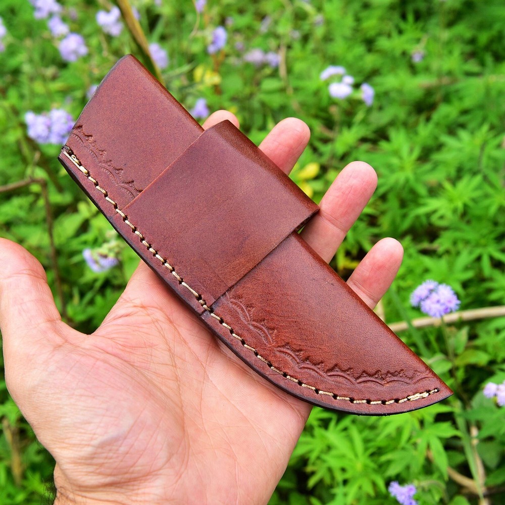 Leather Knife sheath Vertical X351