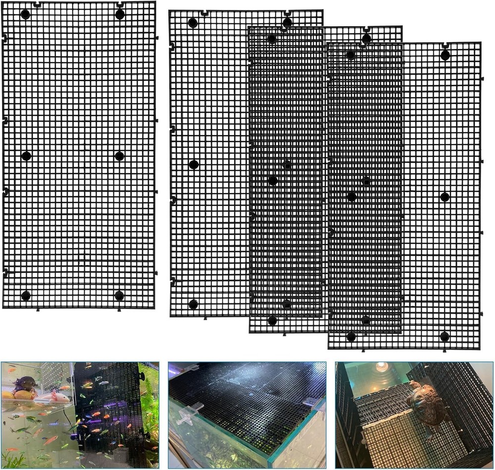 Adjustable Plastic Grid for Aquarium Tank Divider