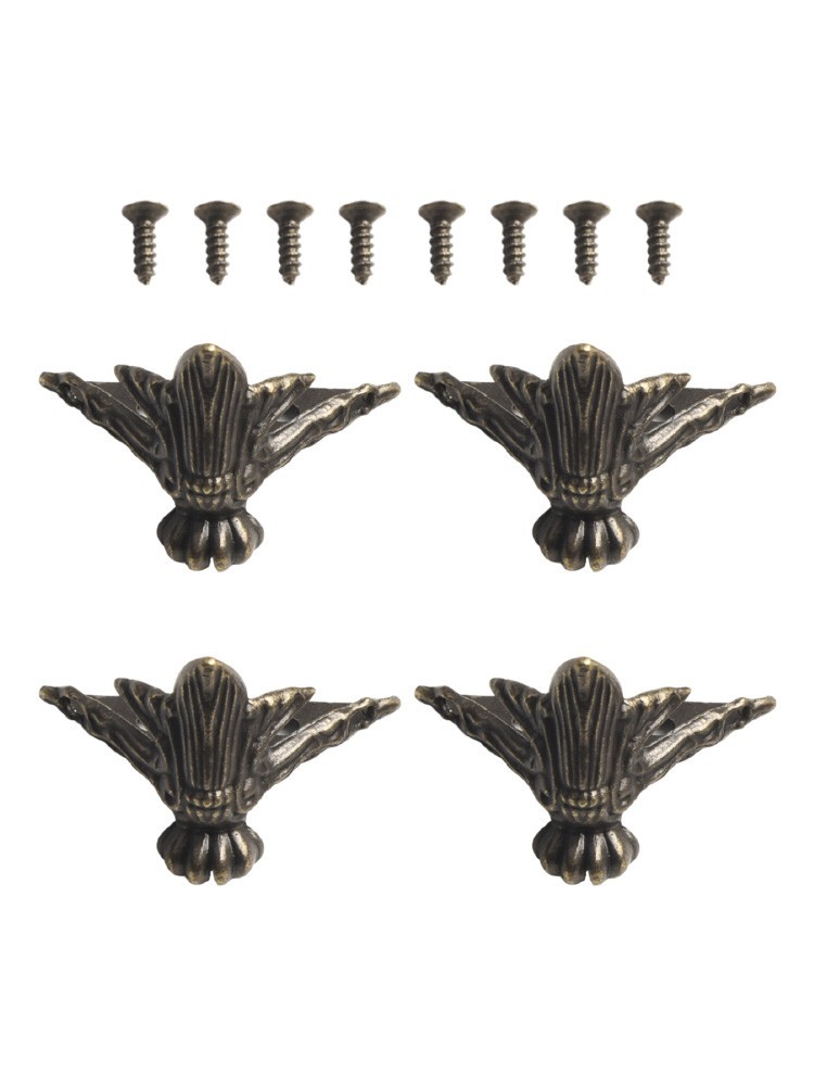 Bronze Corner Corner Protector Antique Corner Protector Foot Protector