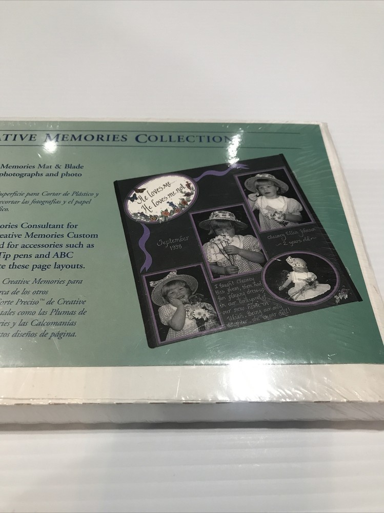 Creative Memories Custom Cutting System 12 Inch Cutting Patterns 3 Edges