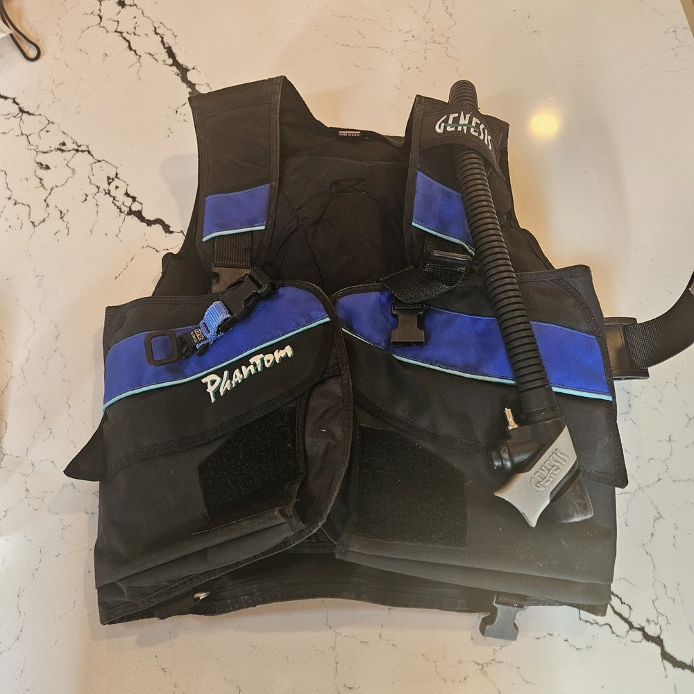 PHANTOM GENESIS SCUBA VEST BUOYANCY COMPENSATOR Size Large