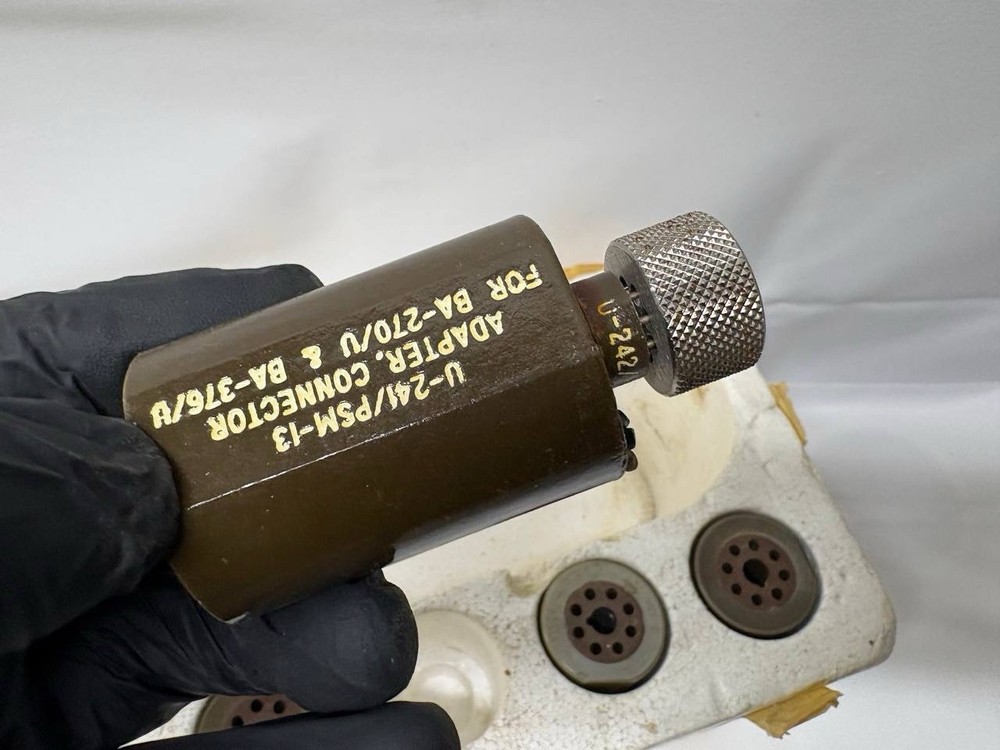 BATTERY TEST SET TS-1301 / PSM-13 WITH CASE AND ADAPTERS, UNTESTED