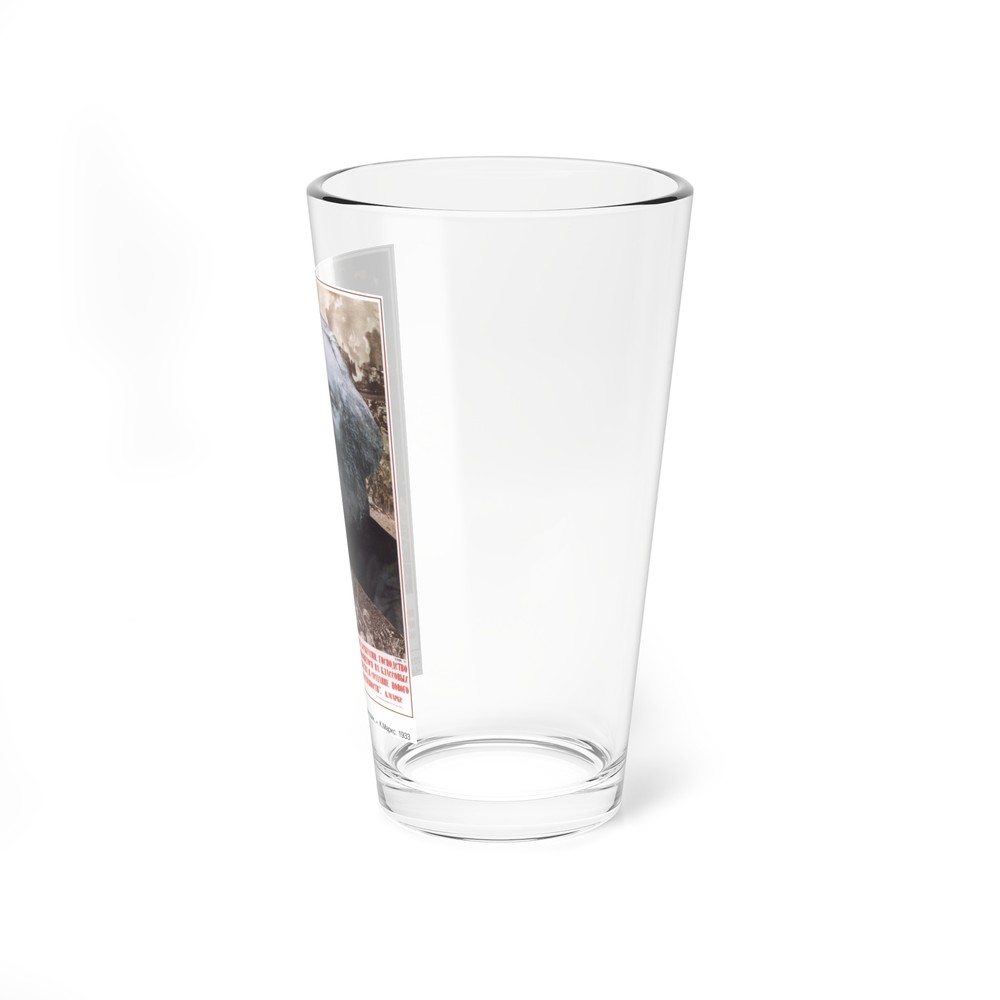 Soviet Era Poster 165 - Pint Glass 16oz