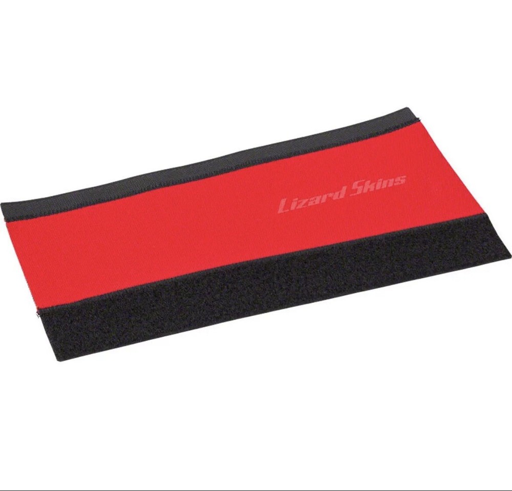 Lizard Skins Large Neoprene Chainstay Protector Red Non Slip