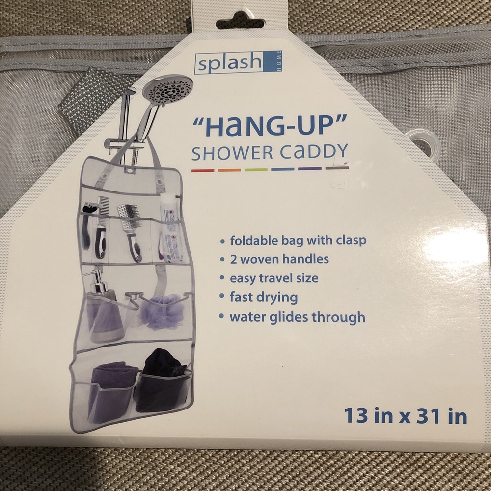 Splash "Hang-Up" Shower Caddy ~ Mesh ~ New