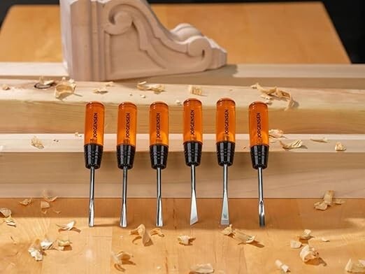 Jorgensen 6 -Pack Woodworking Chisel Set