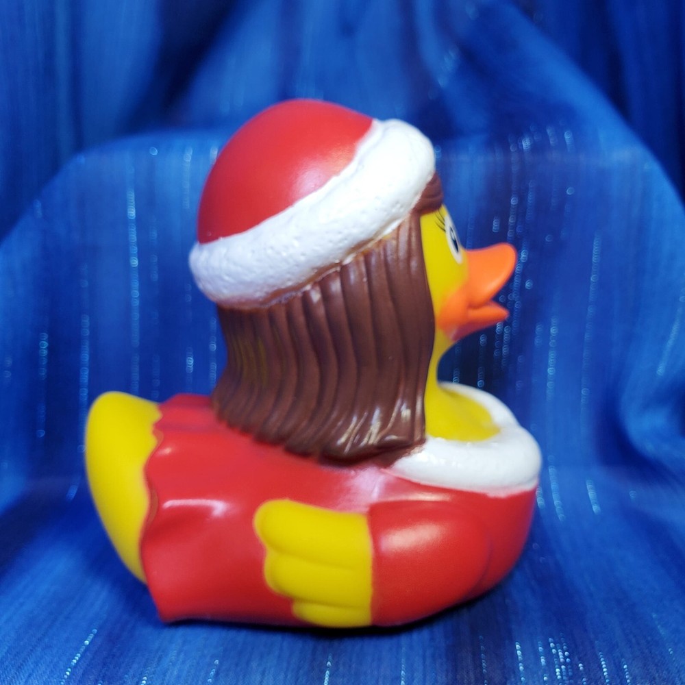 Christmas Lady Rubber Duck from Factotum NEW