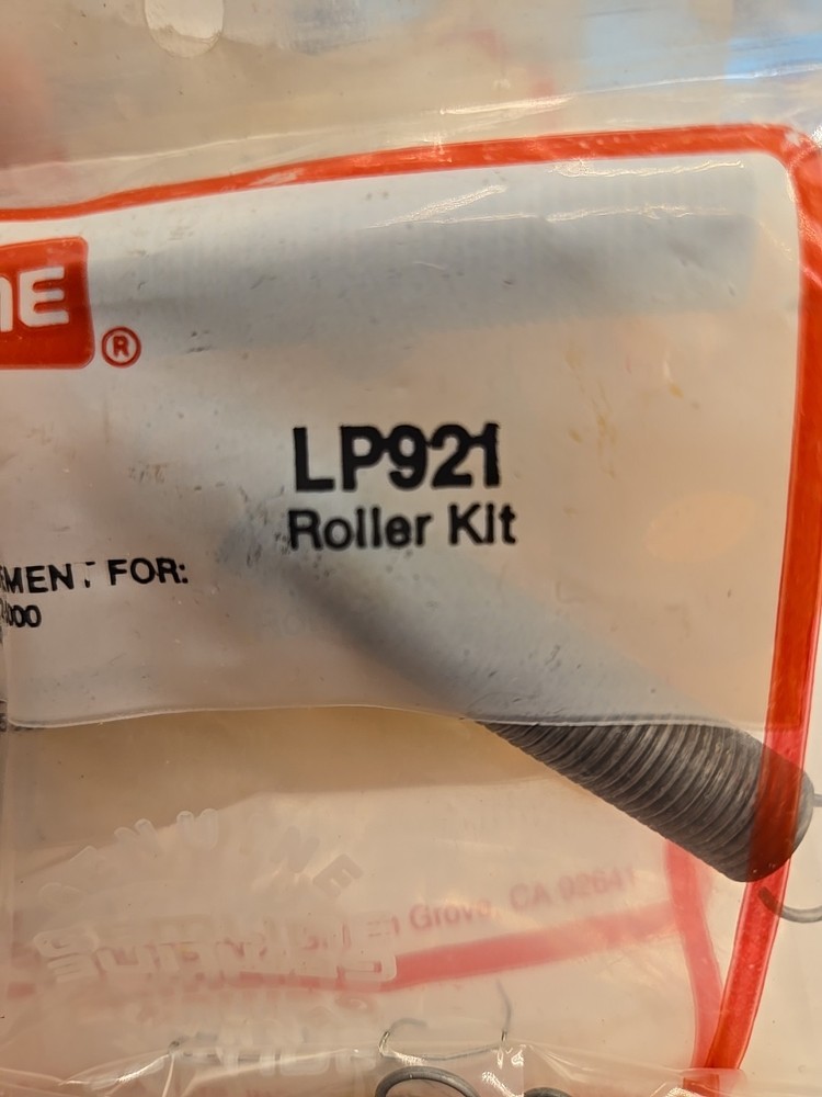 Washer Part # LP921 - 2-5000 Roller & Spring 205000 (7E3)