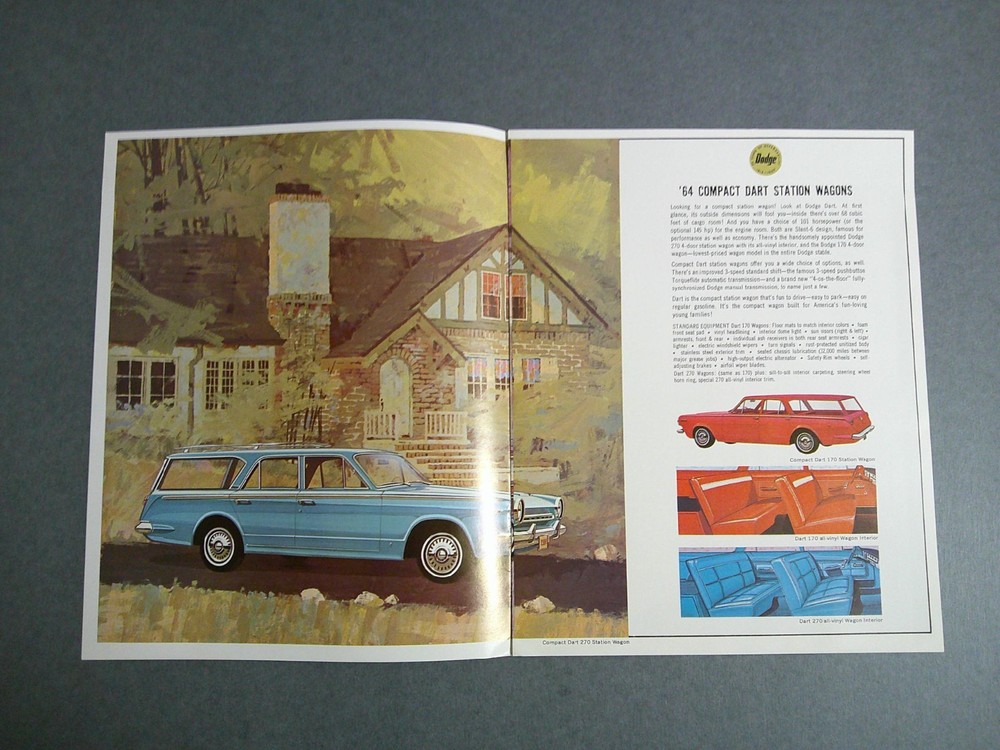 1964 Dodge Wagons Sales Catalog