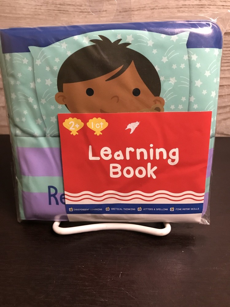 Let’s Get Ready For Bed Learning Soft Squishy  Book For Kids