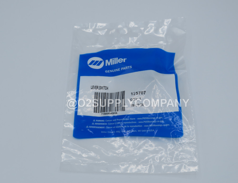Miller Electric 125707 Lever, Switch