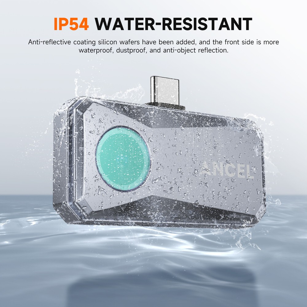 Thermal Camera for Android USB Type-C 256x192 IR Resolution Professional Grade