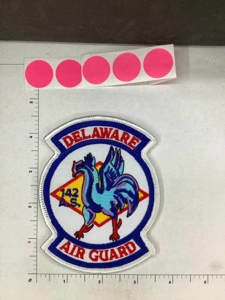 USAF  142ND AS DELAWARE AIR GUARD SQUADRON PATCH