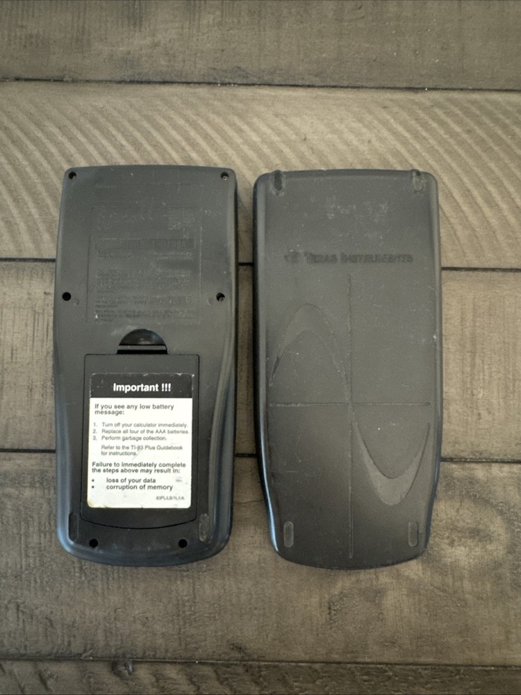 Texas Instruments TI-83 Plus Calculator w/Cover - Display Issues - READ