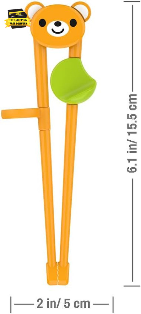 3 Pairs Toddler Training Chopsticks for Kids, Beginners Learning Chopsticks ⭐️⭐️