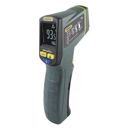 General Tools Ts05 Infrared Thermometer, Single Dot Laser Sighting Fixed 0.95,