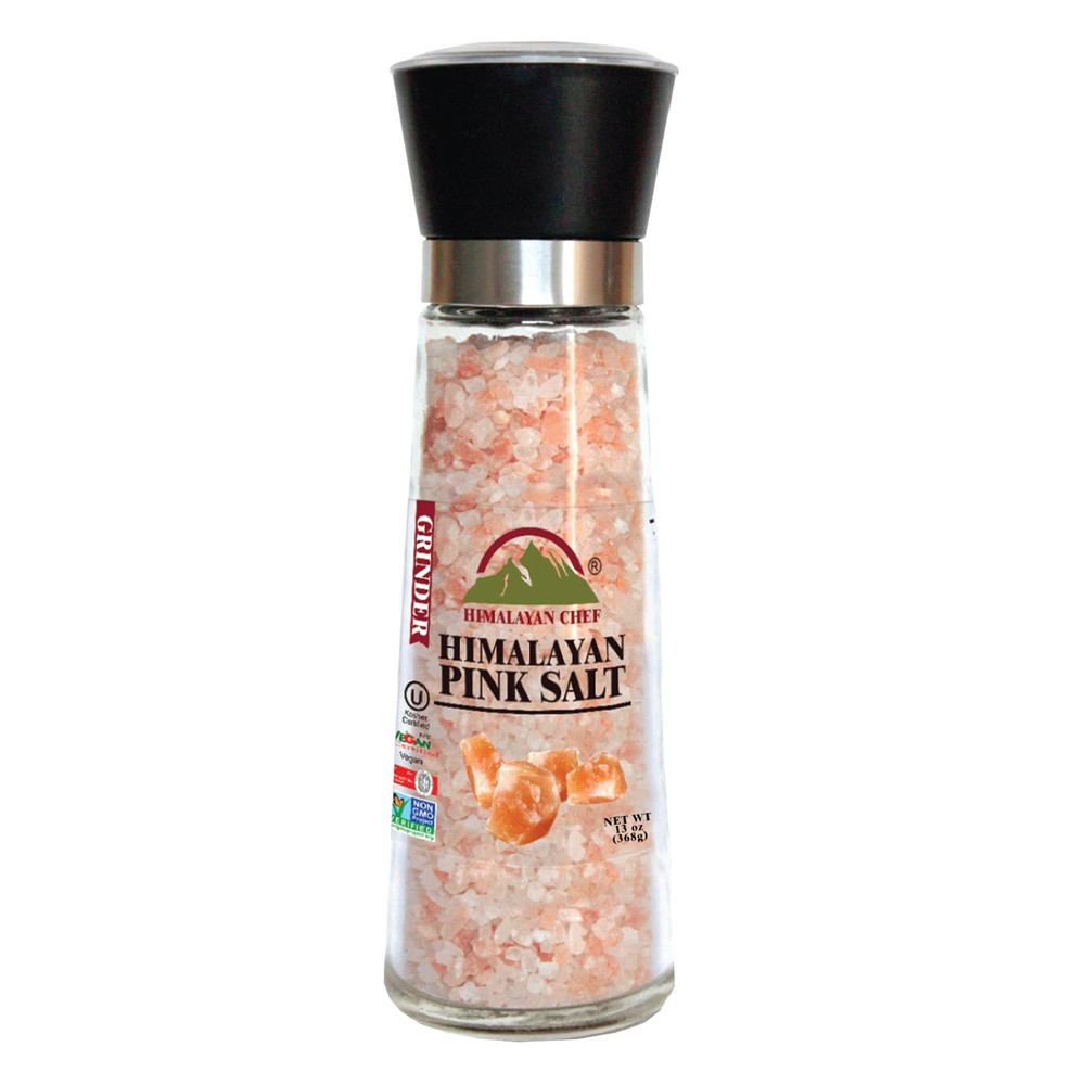 Salt Grinder, Refillable-13 Ounce