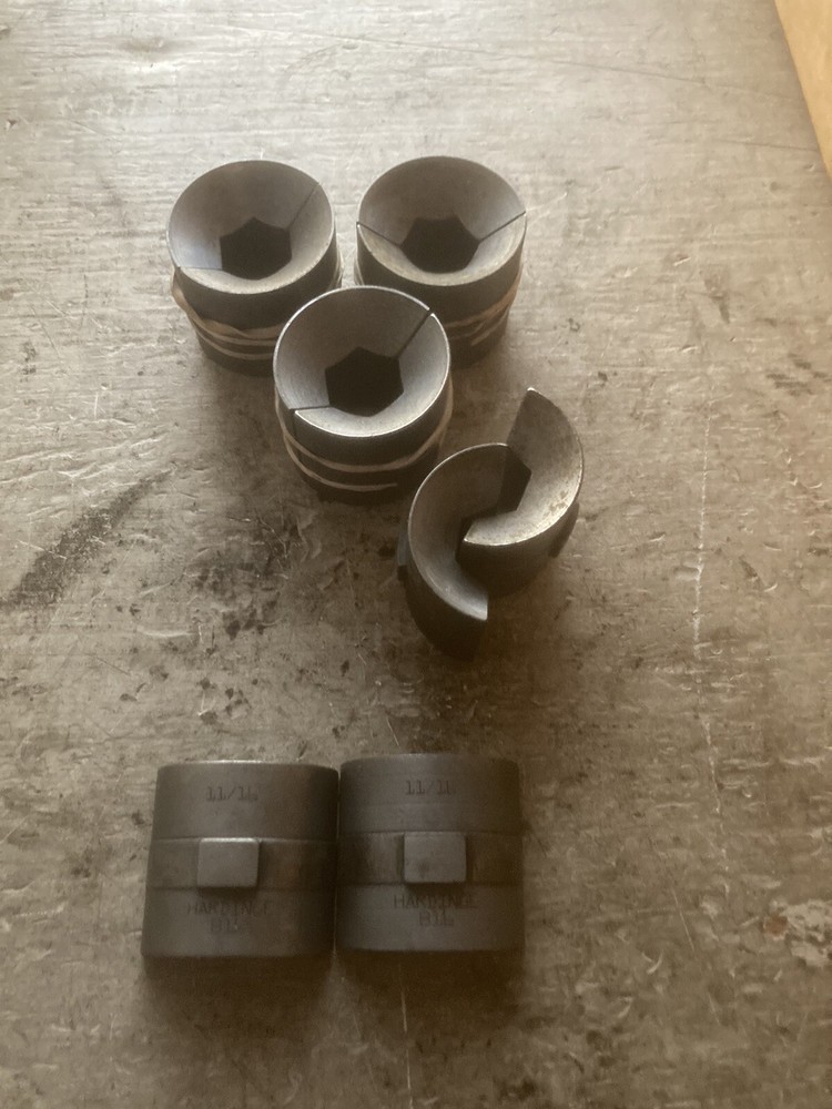 Hardinge B16 11/16” Collet Pad Hex Smooth.