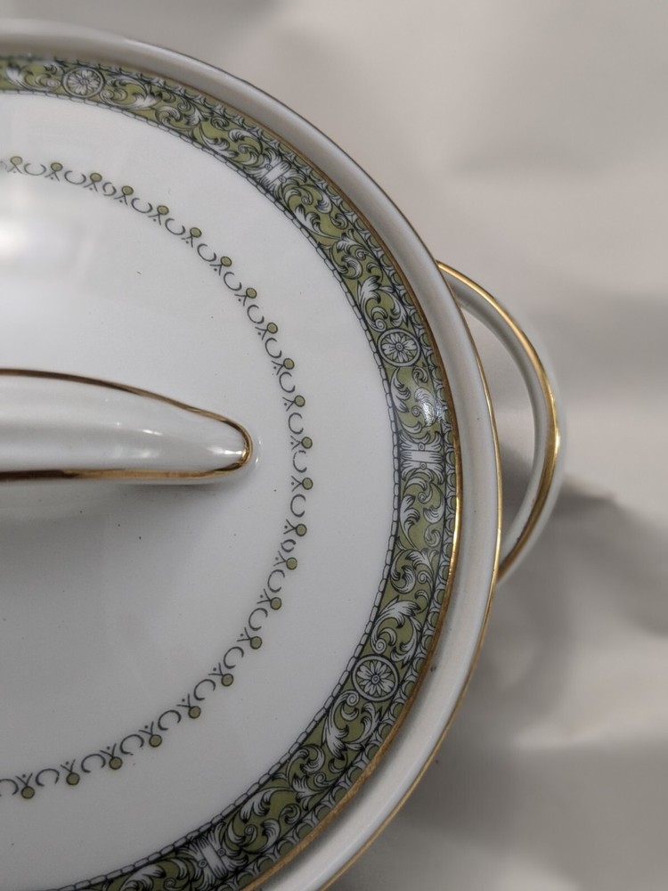 DINNERWARE: Thurston by Noritake-Sugar Bowel & Lid, Vintage
