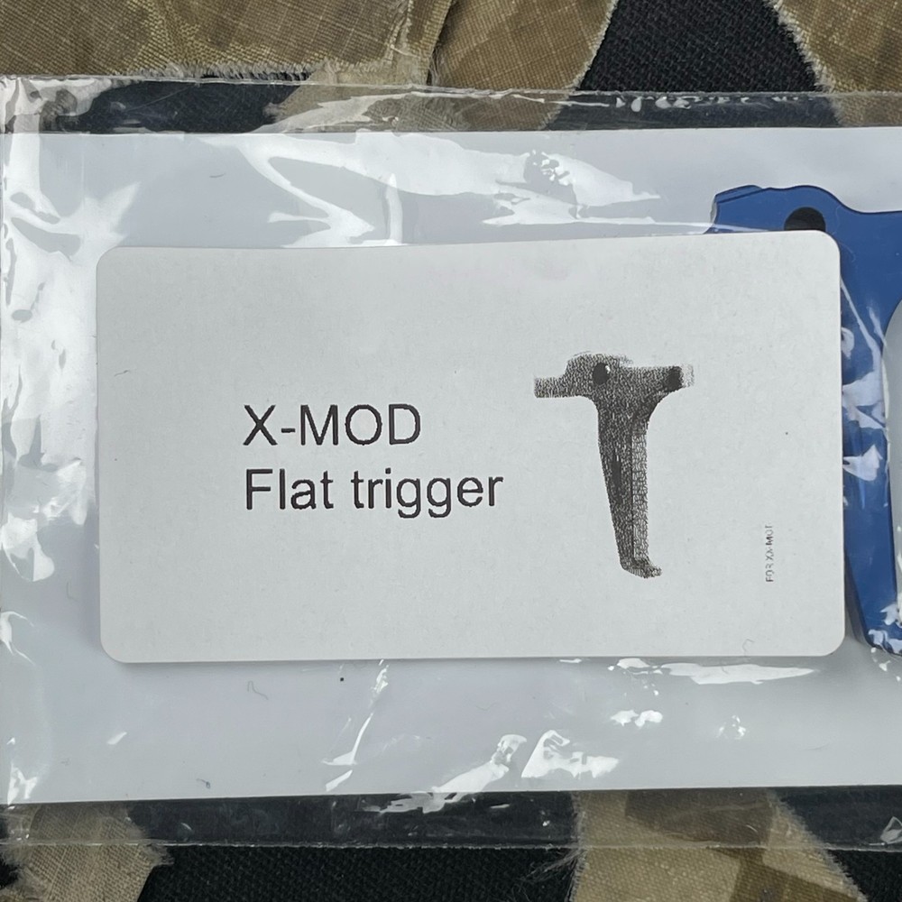 NEW Mech Labs Flat Trigger For XX-Mod - Blue