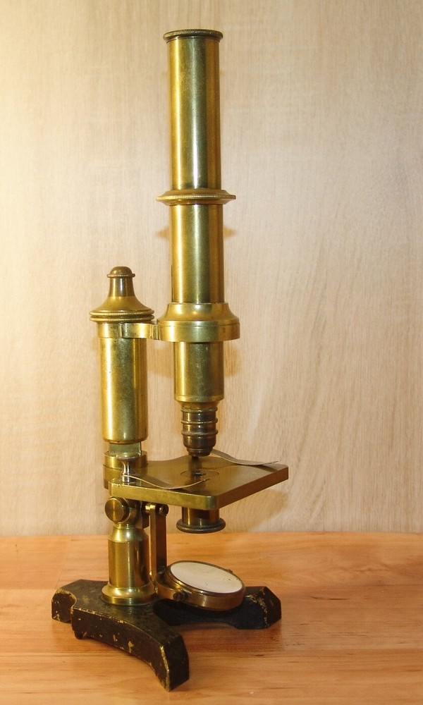 rare antique brass Microscope