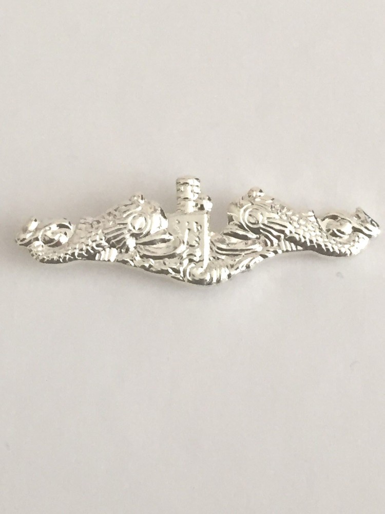 Silver Dolphin Pin - BcPatch - C7184