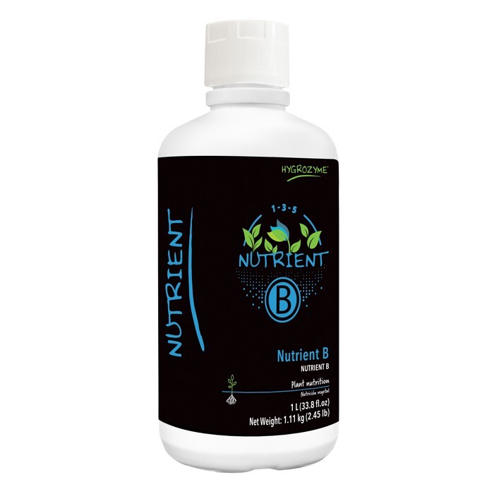 HYGROZYME Liquid Nutrient A and B - Complete Nutrient System in 2 Bottles