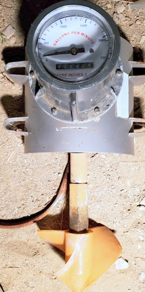 8" McCrometer Propeller Flow Meter - Used - Retails For $1695.00
