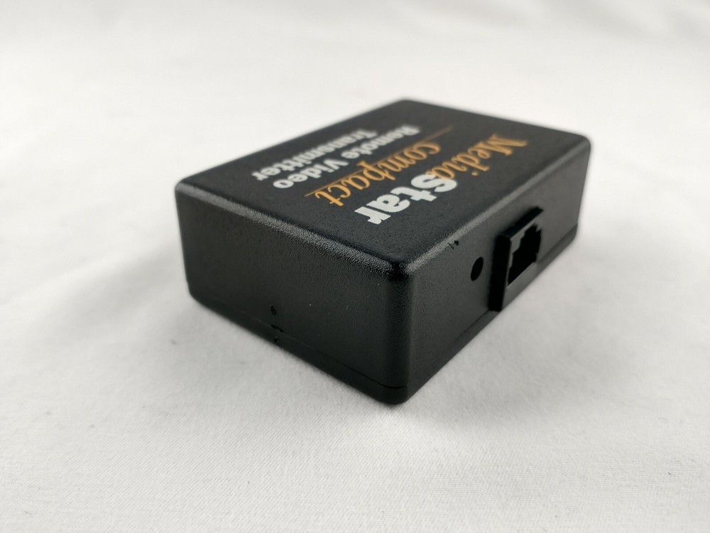 Mediastar Compact Remote Transmitter Unit 752/N IR Extender Open Box Tested 📡