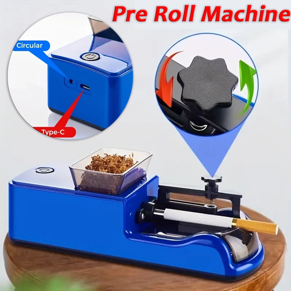 Automatic Electric Rapid Cigarette Rolling Machine Large capacity Portable 2025