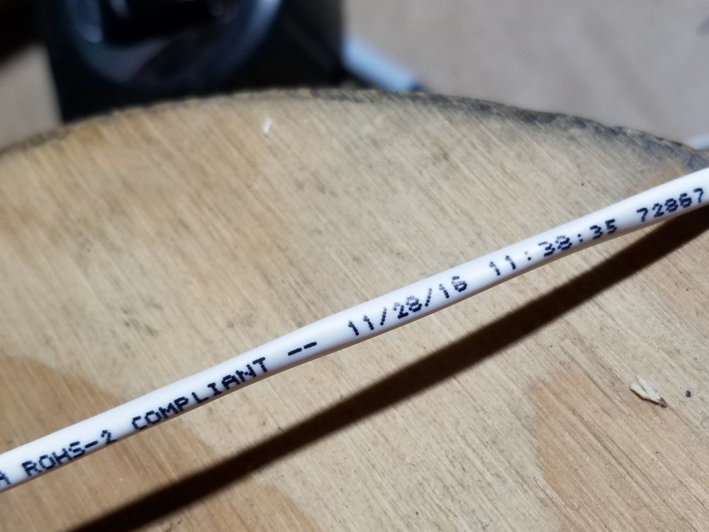 Southwire/Tappan G40006 18/2C Solid Shielded Plenum Alarm Cable CMP White /100ft