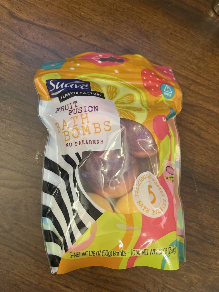 Suave Bath Bombs Fruit Fusion - 5 Pack