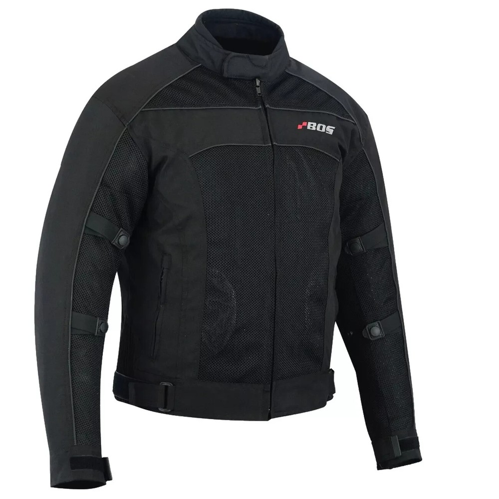 Motorcycle Men's Summer Jacket, Biker Textile Jacket, Chopper Moto Jacket