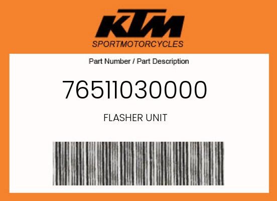 KTM Genuine Flasher Unit - 76511030000