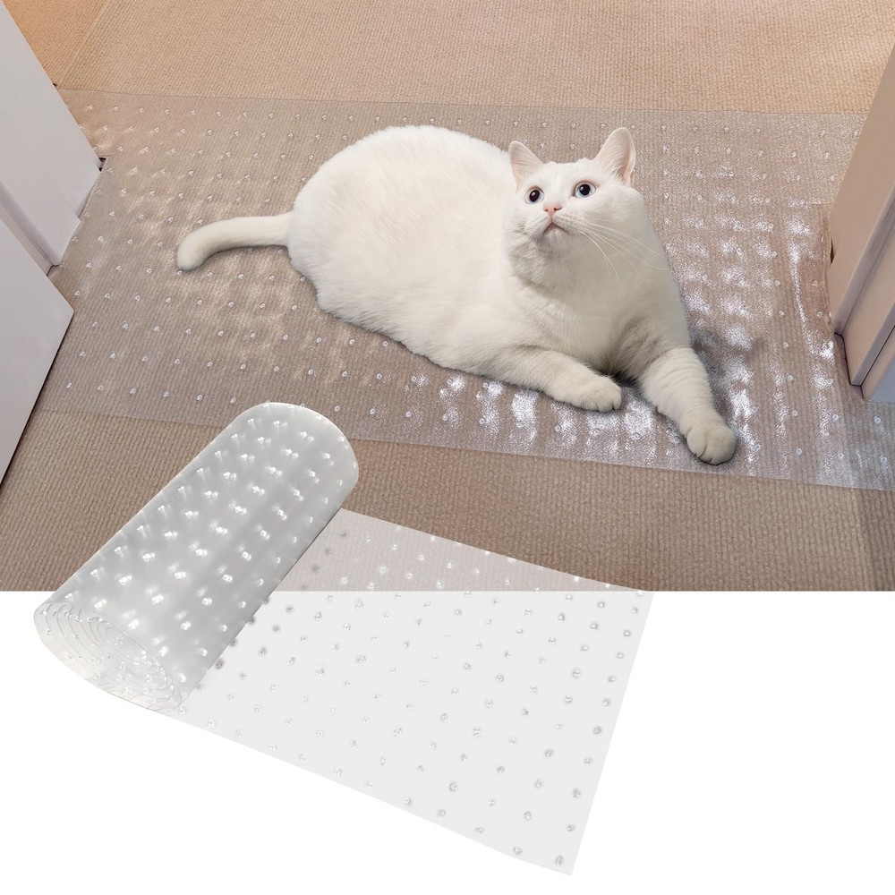 Carpet Protector for cat Dog Anti Scratch Under Door Cat Scratch Protector Ma...