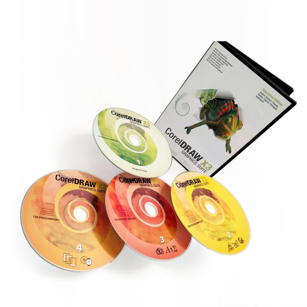 CorelDRAW Graphics Suite X3 (Multilingual) + Serial