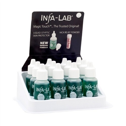 Infa-Lab Magic Touch Liquid Styptic Nails/Stop Bleeding New Formula 12pcs