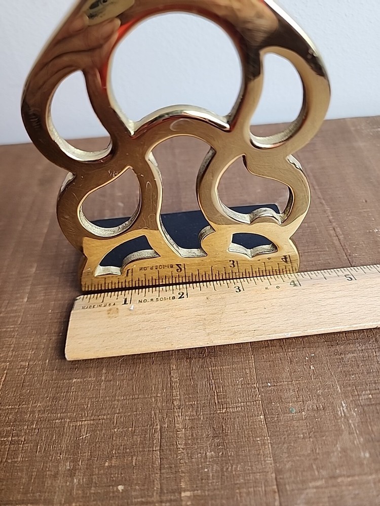 1980's MONICELLO Replacement BOOKEND Brass Home Decor