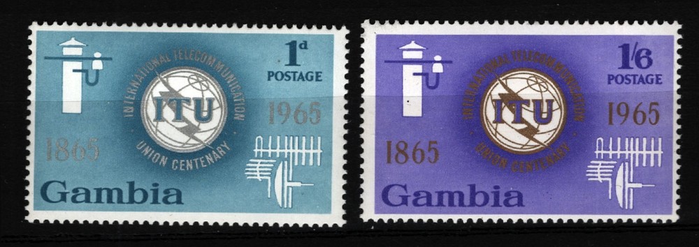GAMBIA  1TU  1965   MNH** (169)