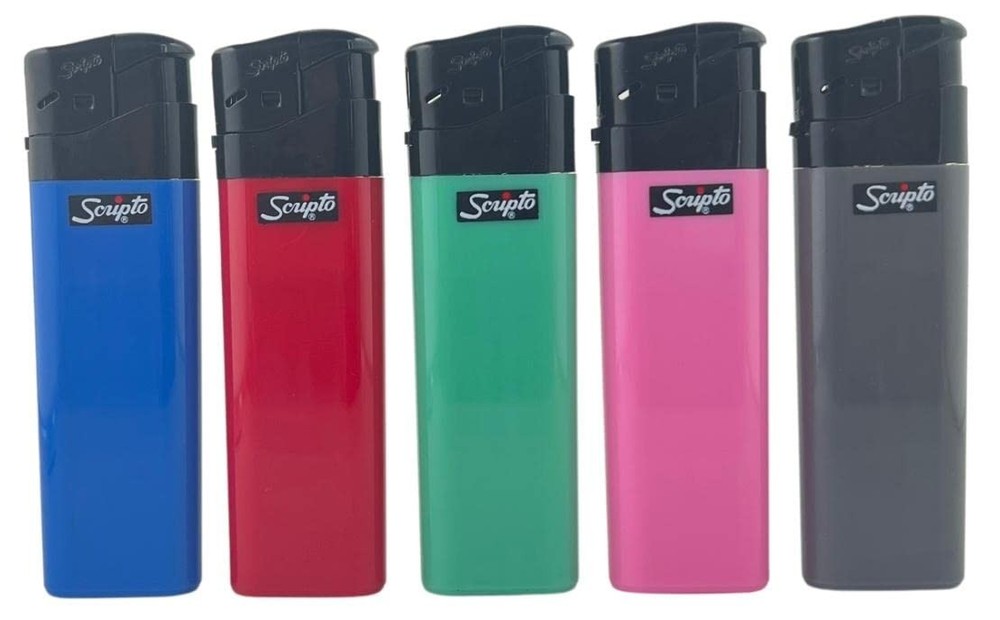 Electronic Lighters Full Size 5 Count