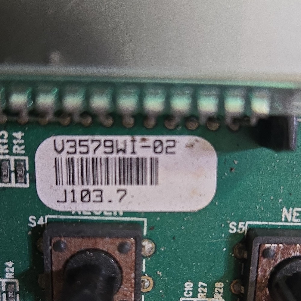 Water-Right, Inc. Control Board For Clack WS1 valve. 5 button offset