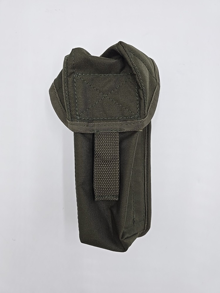 Tactical Multipurpose Pouch Double Mag Dual Divided Large Olive Green Molle