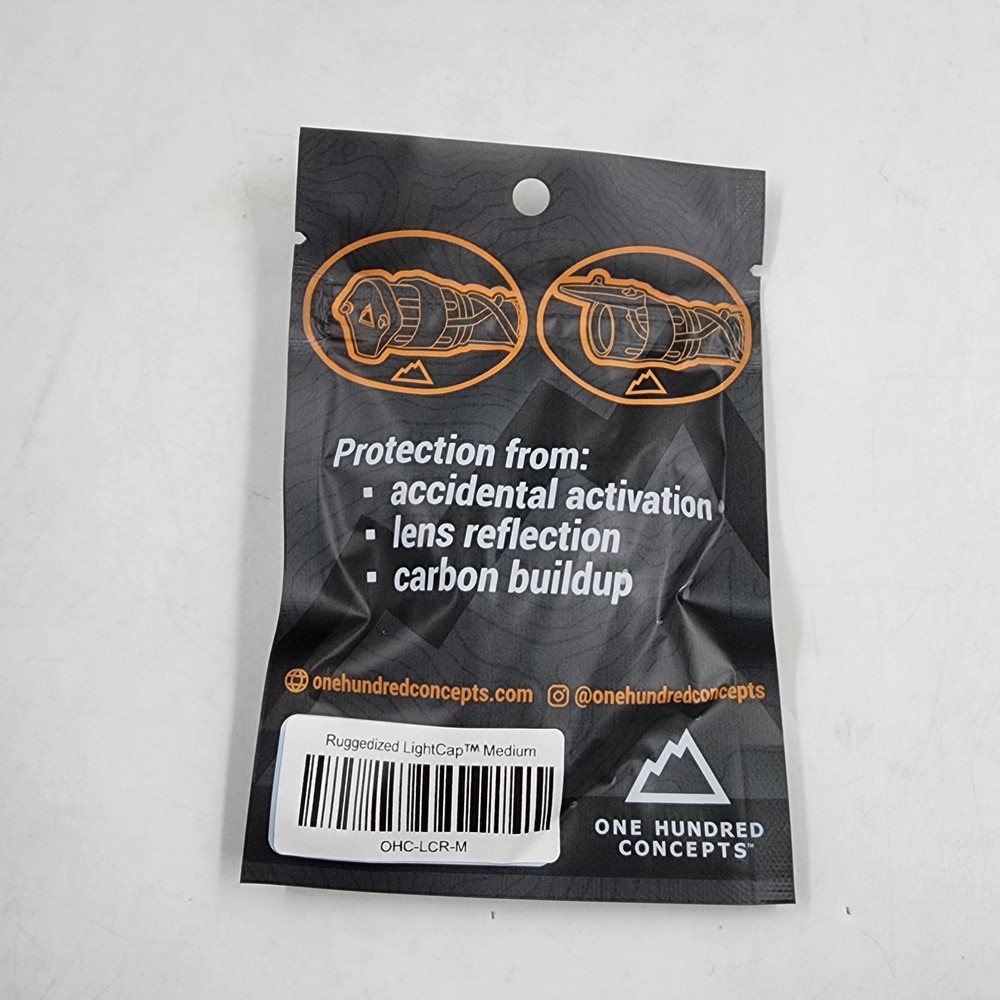 One Hundred Concepts Ruggedized Lightcap - Medium - Black