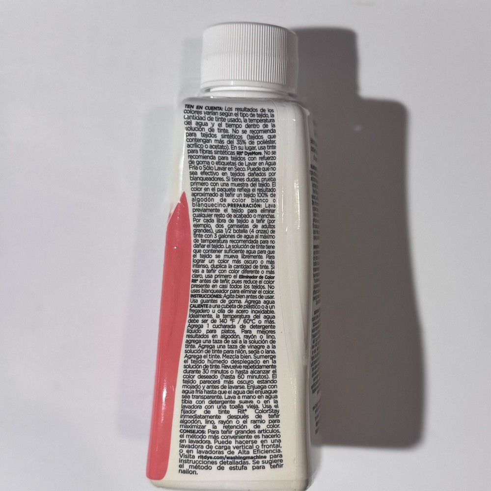 Rit Dye Coral 8 Oz All Purpose Dye