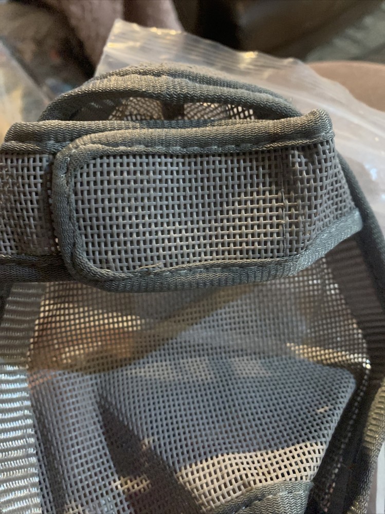 Dog Muzzle Wintchuk Small Grey Adjustable