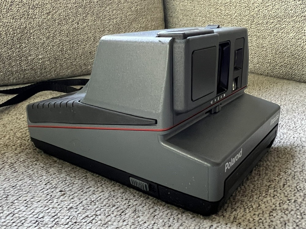 Vintage Polaroid Impulse 600 Flash Instant Camera Works Perfect