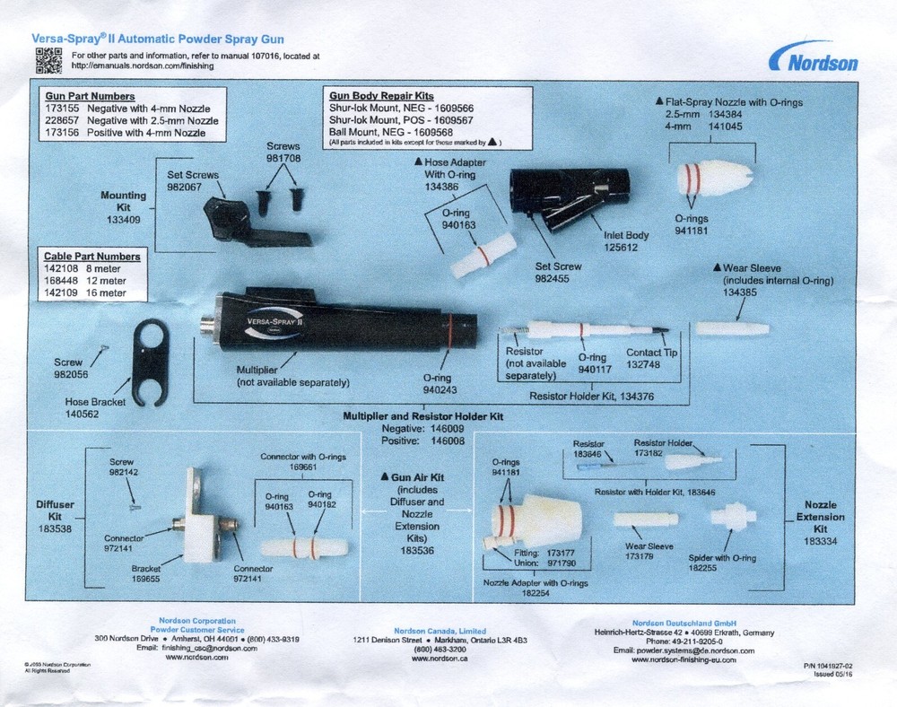 Nordson Versa Spray NOZZLE EXTENSION RESISTOR.
