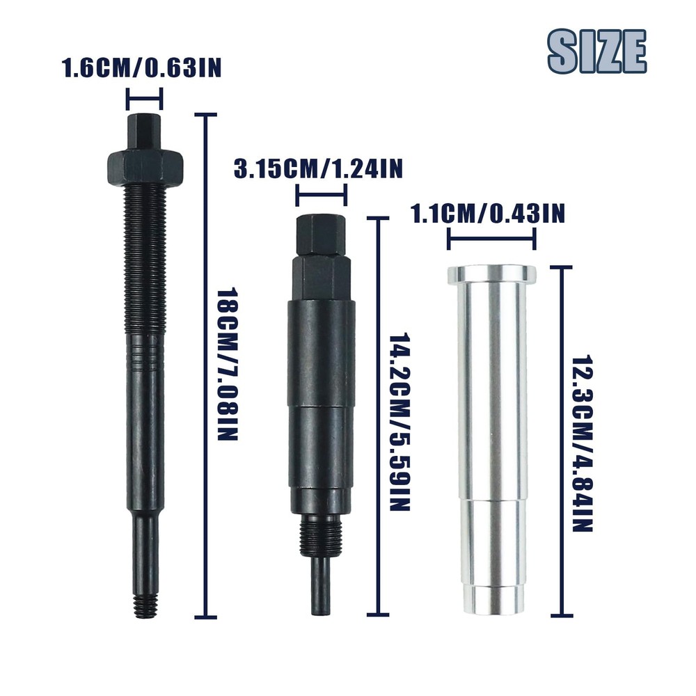 DOPPAPS 65600 Broken Spark Plug Remover Tool Kit Removal Plug...